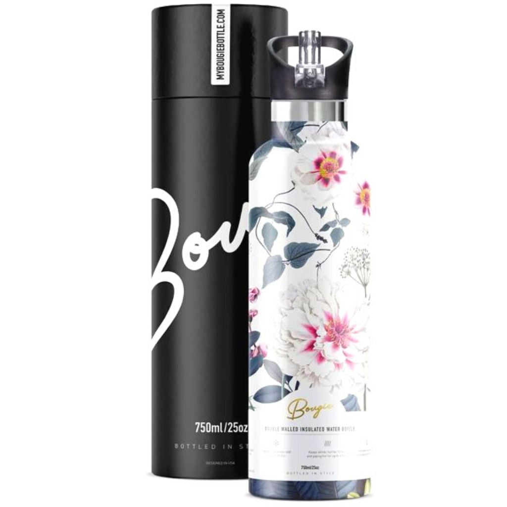 Peony Water Bottle