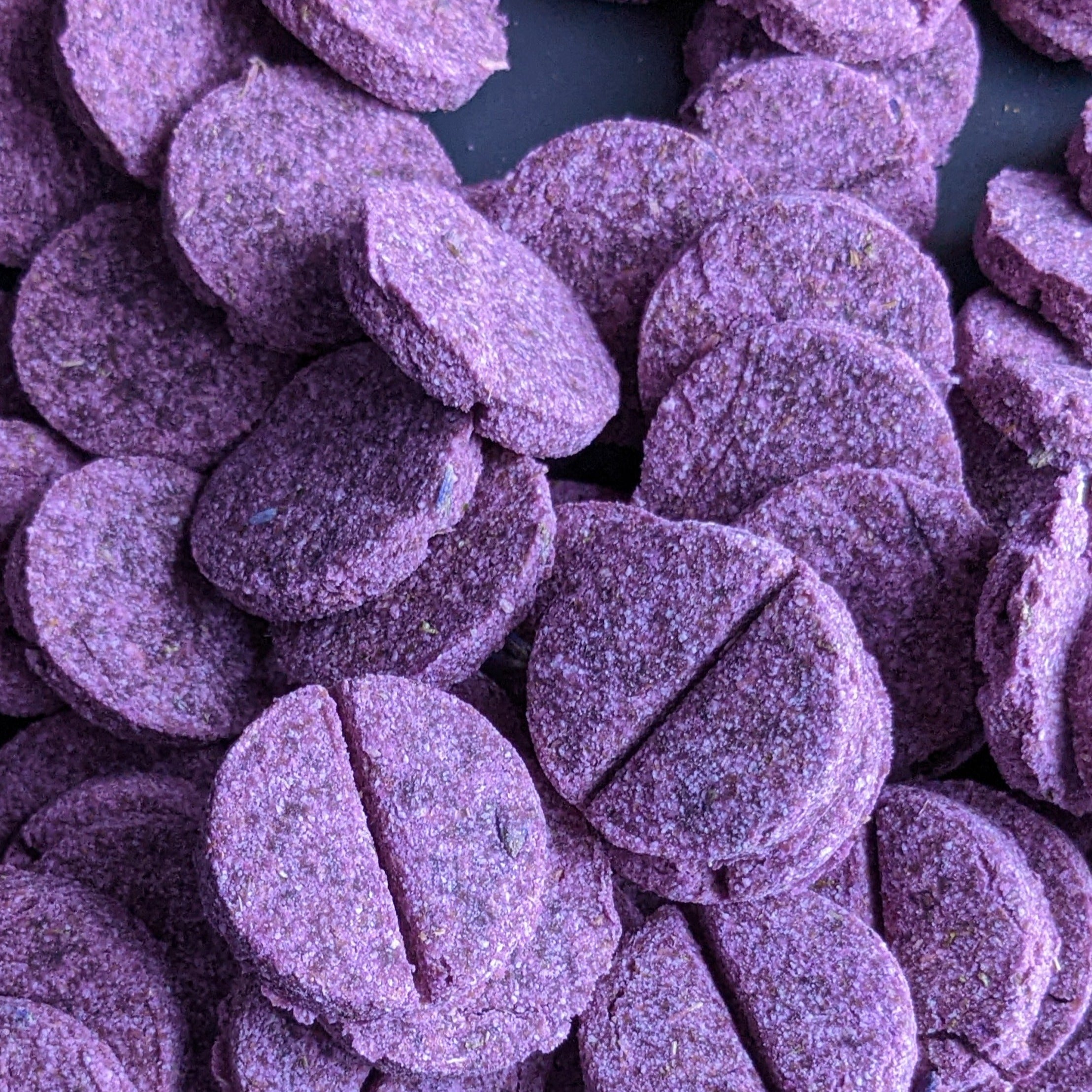 CHESTER'S Calming Dog Treats: Natural relief for stress & anxiety! Lavender, chamomile, & blue vervain. Delicious, healthy, chill vibes for Fido. Order now!