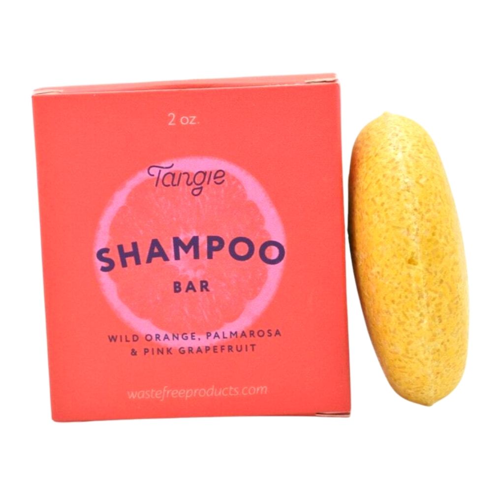 Wild Orange, Grapefruit & Palmarosa Shampoo Bar 2 oz |  Shiny hair & Zero waste Tangie
