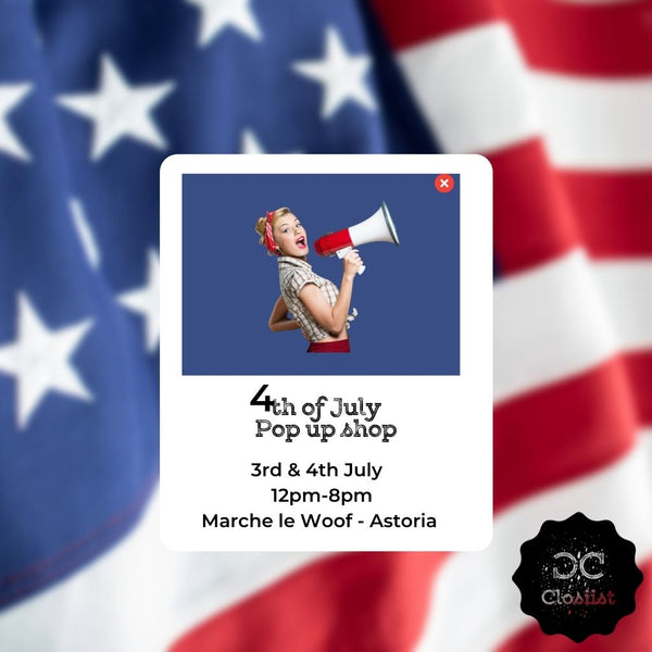 4th of July - Pop up shop Eco-Friendly