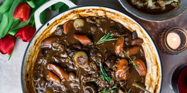 Cozy Up with a Vegan Bourguignon and Sustainable Gifts