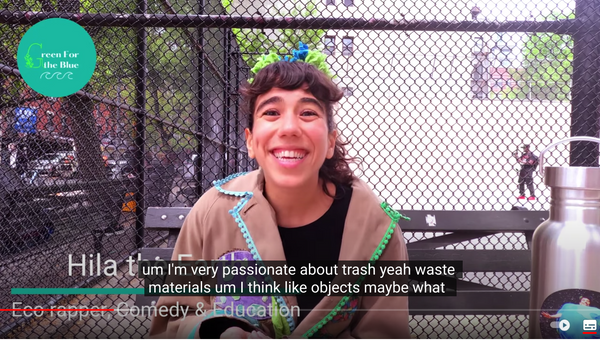 Julie TD discusses sustainable living with Hila The Earth in a powerful video. @HilaTheEarthh
