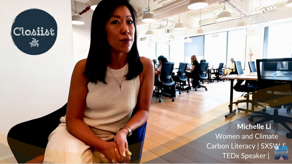 Green for blue by Closiist, interwiews Michelle Li, Women and Climate NYC 