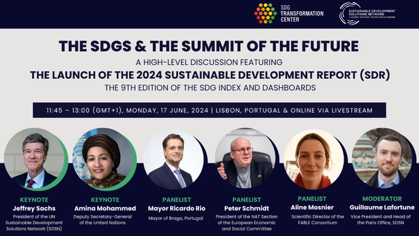 🗓 Mark Your Calendars: Launch of the 2024 Sustainable Development Report #SDGs