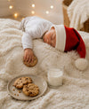 No Plastic Family Santa Hat – Organic Cotton, Hemp & Upcycled Fur