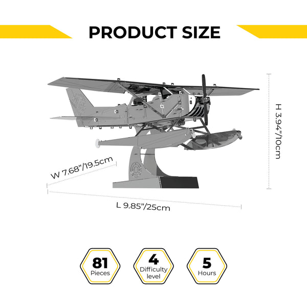 BREEZE DRIFTER CESSNA Seaplane Mechanical Model Kit