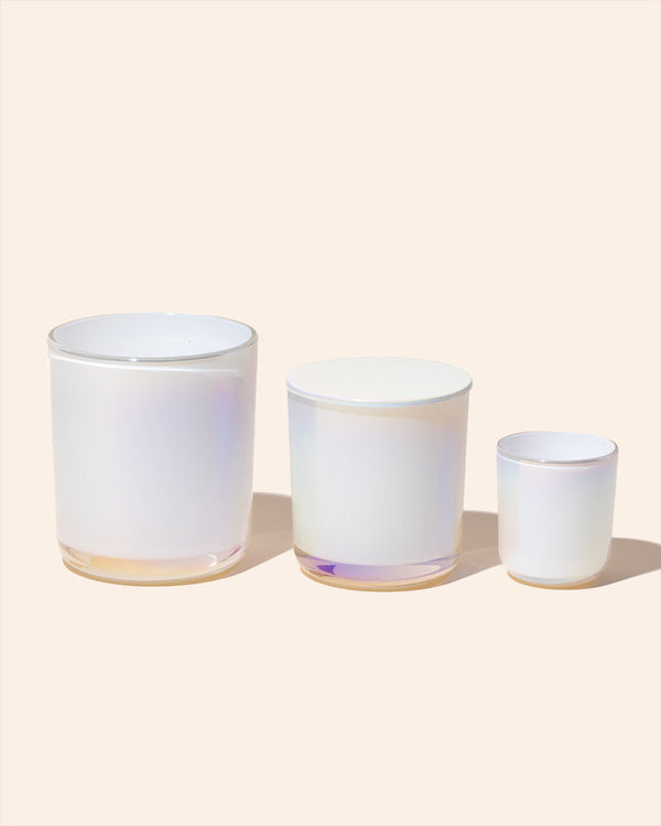 2.5oz Aura® Glass Candle Vessel – Small Batch Candle Making Jar