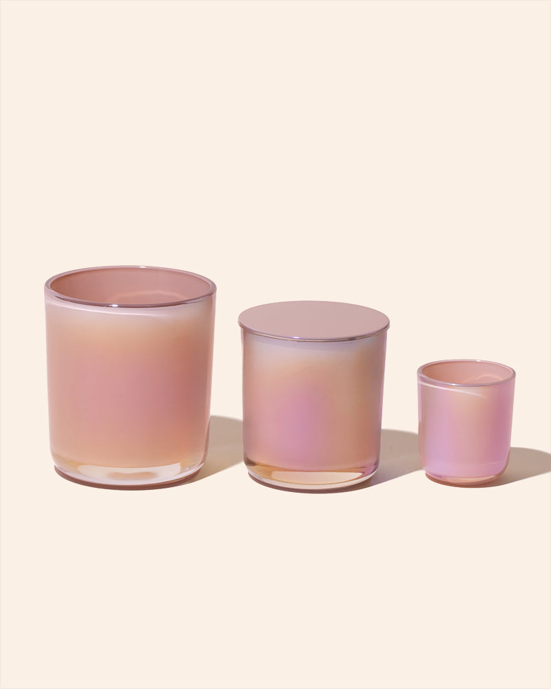 2.5oz Aura® Glass Candle Vessel – Small Batch Candle Making Jar