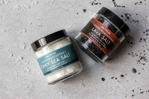 ✨ Double the Icelandic Delight: Pure & Lava Salt Gift Box (Gourmet, Sustainable, Perfect Present)