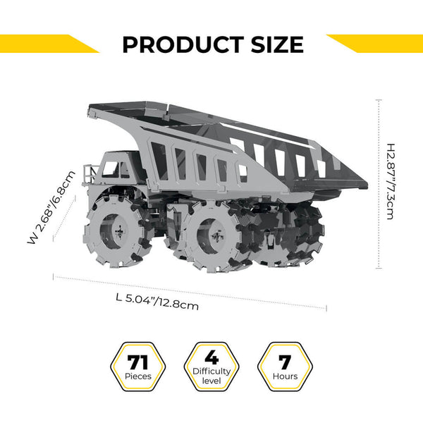 Quarry Transporter Mining Truck Mechanical Model Kit