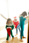 Jade Holiday Elf Pajama Costume - Cozy Cotton Kids Christmas PJs