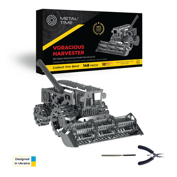 Voracious Harvester Combine Mechanical Model Kit