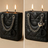 Luxurious Vegan Purse Candle: Long-lasting Fragrance & Home Decor (275 Hour Burn Time)
