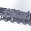 POLAR STEEL Mechanical Steam Train Model Building Kit