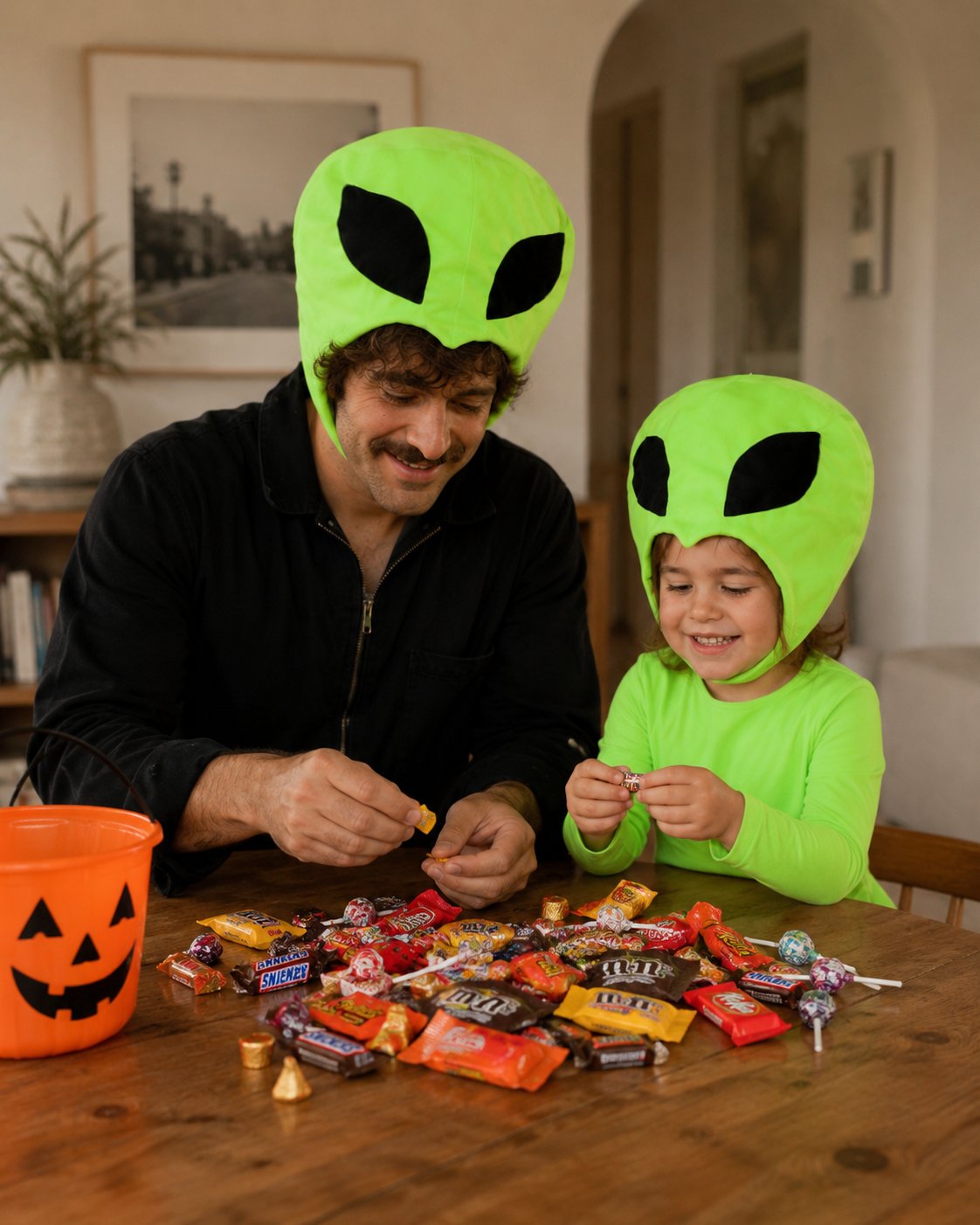 Cosmic Green Alien Costume for Babies, Toddlers & Kids