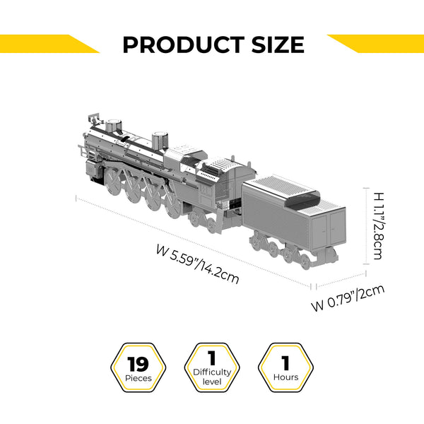 Polar Steel SE Steam Locomotive DIY Metal Model Kit
