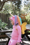 Golden Pegasus Wings costume accessory for kids