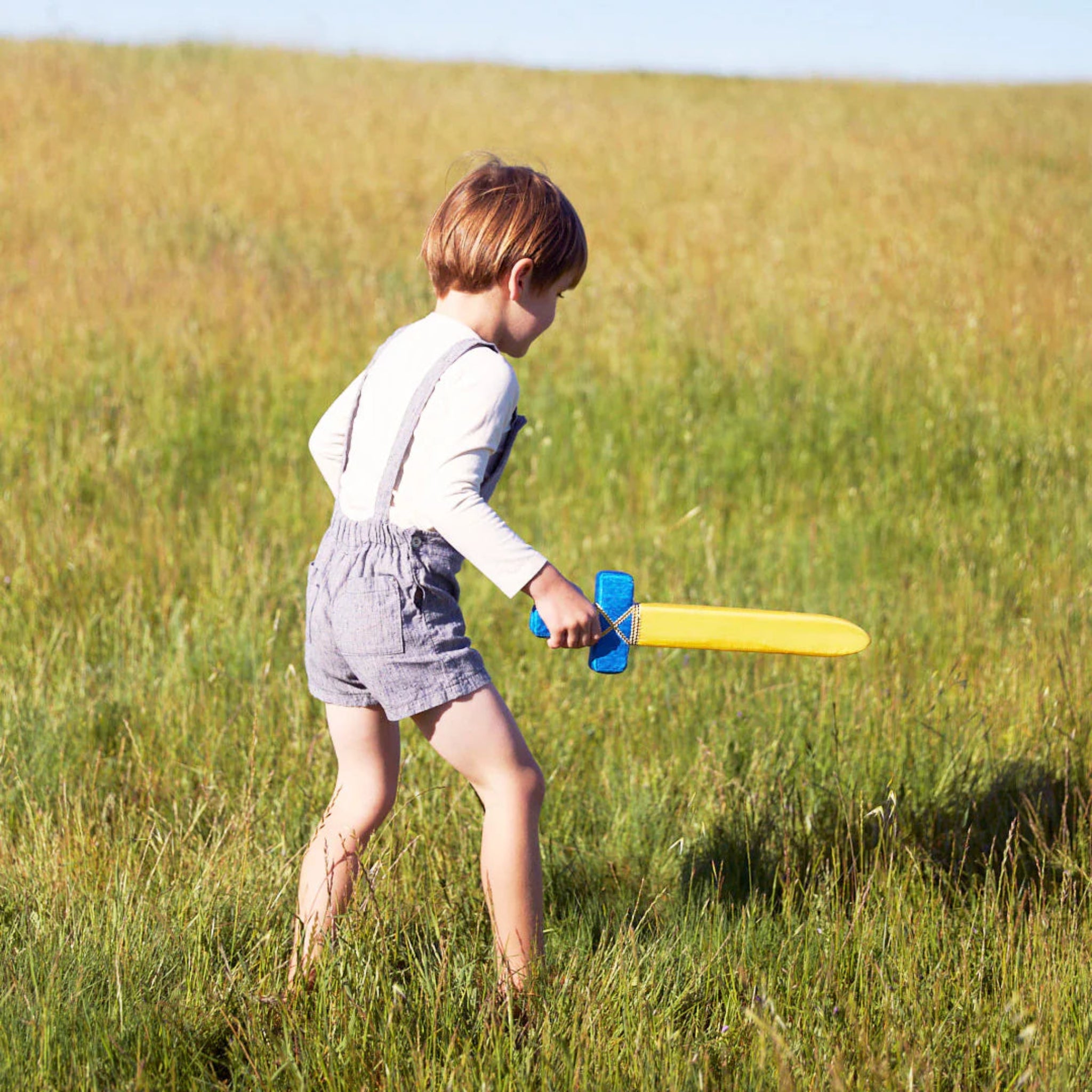 Sarah's Silks Blue Soft Sword - A Perfect Christmas Gift for Young Adventurers