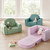 Tiny Land® GentleSnug Kids Sofa Chair - Fold-Out Toddler Lounger