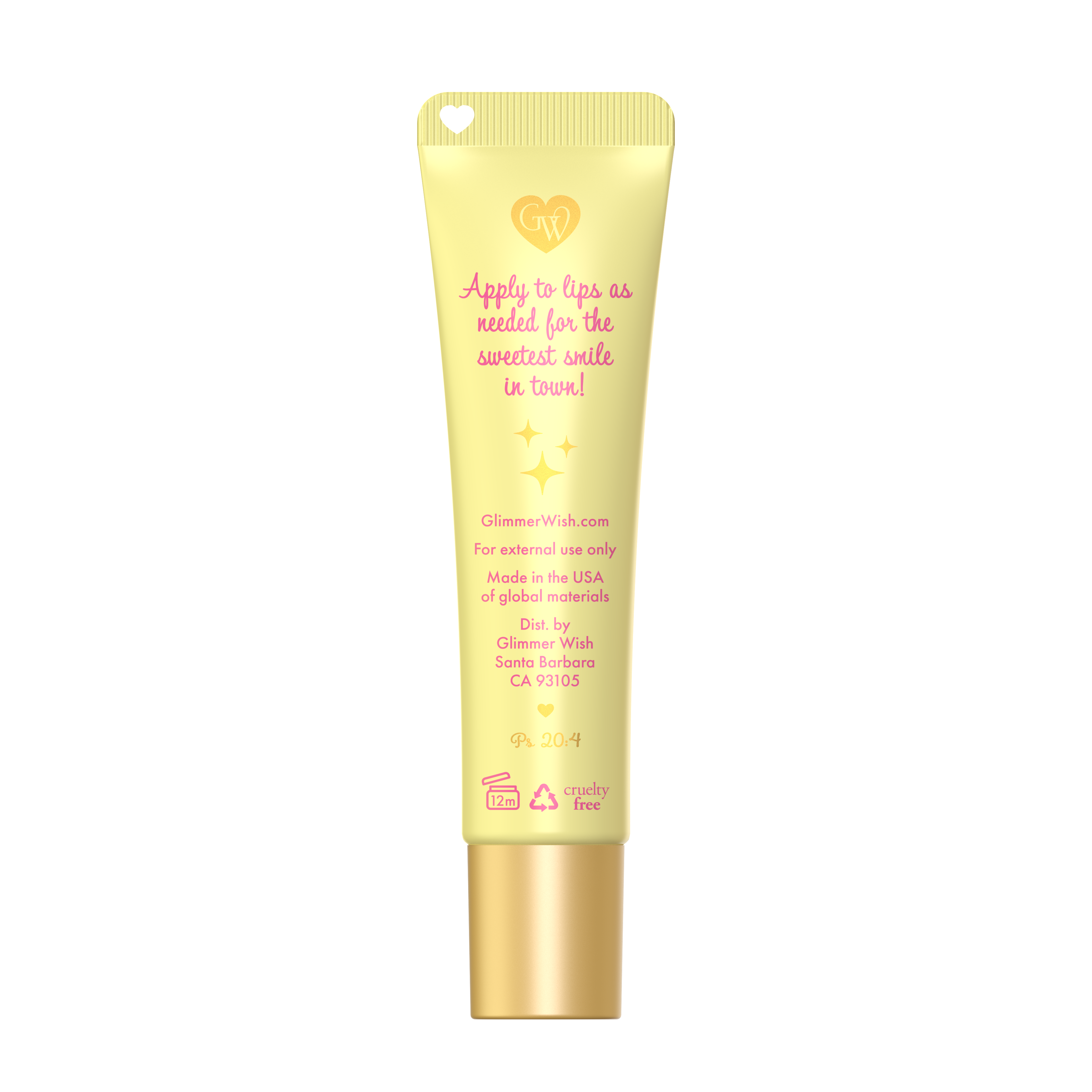 Glimmer Whip Whipped Lip Balm - Organic Butters & Oils