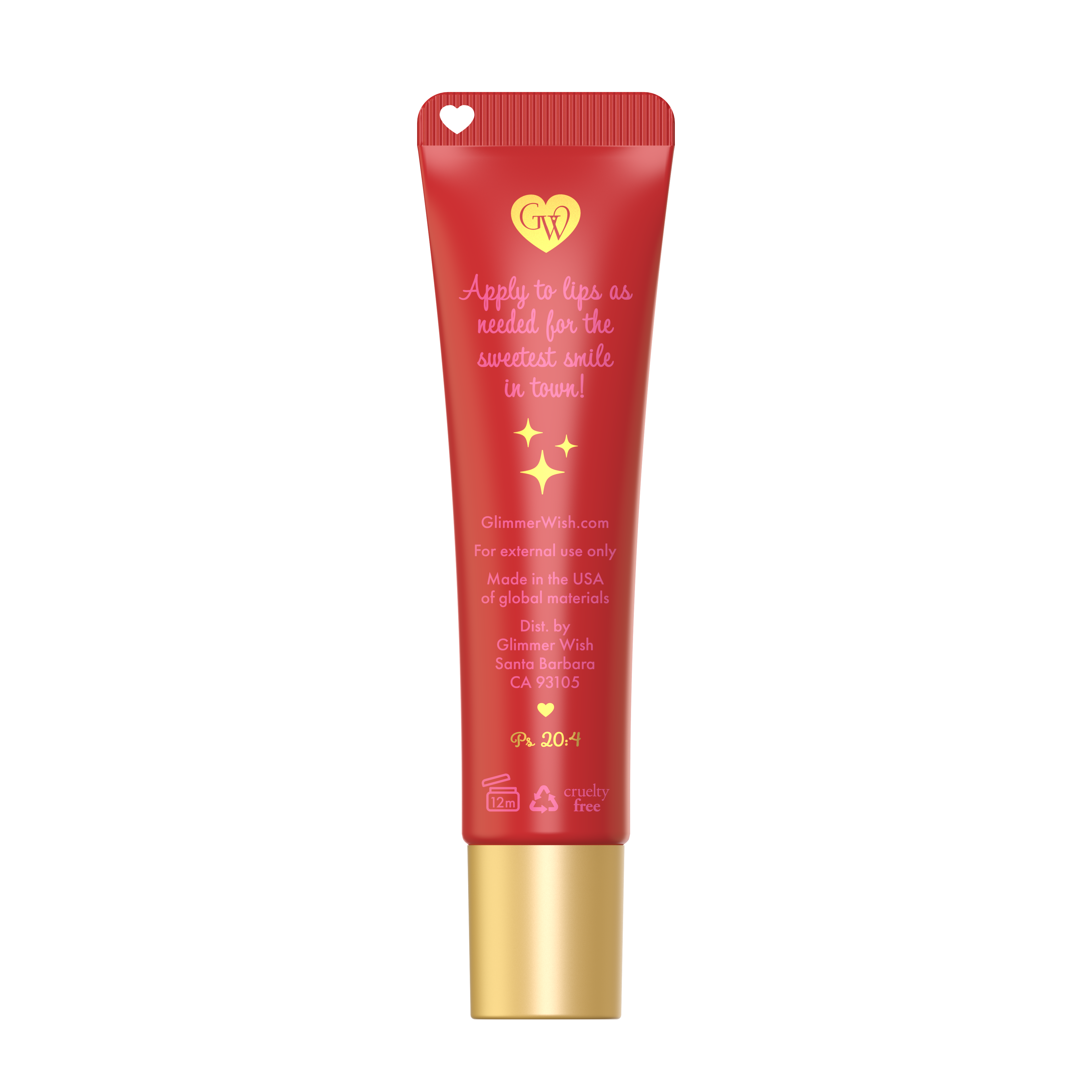 Glimmer Whip Whipped Lip Balm - Organic Butters & Oils