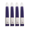 Pure Beeswax Taper Candles – Hand-Dipped Bulk 4-Pair Bundle