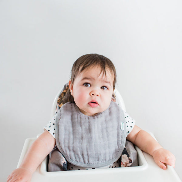 Muslin Bibs made from Organic Cotton (5 pack)