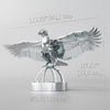 Unity Wings Silver Armor Eagle Model Kit with SWAROVSKI® Crystals