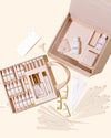 Close-up of the makesy starter perfume making kit components and packaging