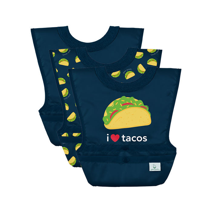 Snap + Go® Easy-wear Pull-over Bib (3pk)