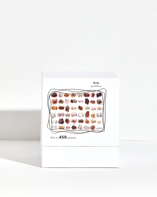 Box of Bepko puzzle with 450 pieces on a white background