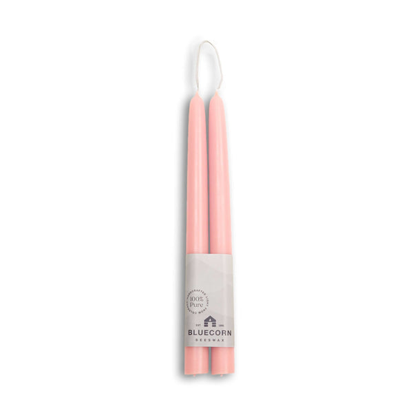 Hand-Dipped Beeswax Taper Candles – 100% Pure Beeswax, 1 Pair