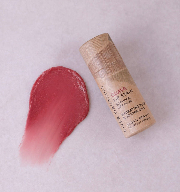 River Organics Vegan Lip Stain – Zero Waste, Organic Tinted Lip Color