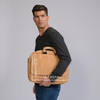 Versatile cork briefcase for the modern professional. Eco-friendly, durable, and stylish. Perfect for work or travel. Ample storage and laptop compartment. Order now!