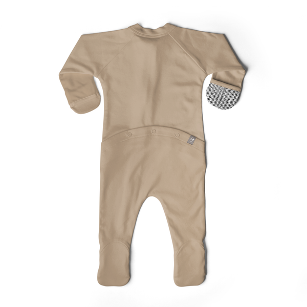 GROW WITH YOU FOOTIE + SNUG FIT | SANDSTONE