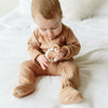 GROW WITH YOU ZIPPER JUMPSUIT + LOOSE FIT | SANDSTONE