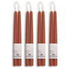 Pure Beeswax Taper Candles – Hand-Dipped Bulk 4-Pair Bundle
