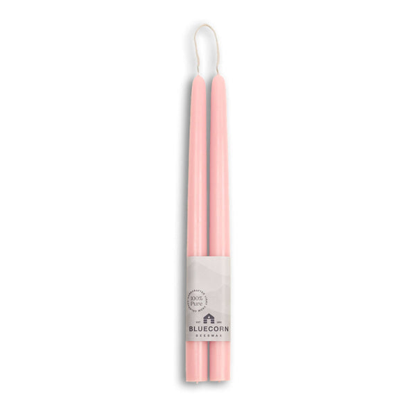 Hand-Dipped Beeswax Taper Candles – 100% Pure Beeswax, 1 Pair