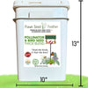Pollinator & Wild Bird Seed Thick Bee Lawn Blend