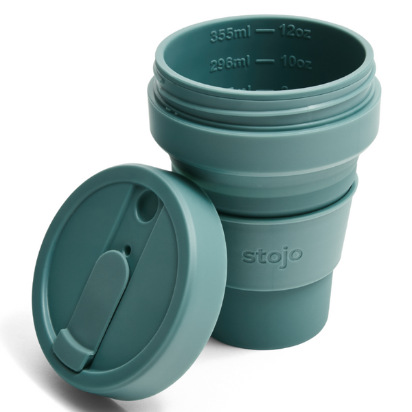 Pack your sustainability & favorite drinks! Leakproof 12oz Collapsible Travel Cup folds flat, fits in bags & is eco-friendly. Dishwasher safe, BPA-free & fits cupholders. Enjoy coffee, tea & more on-the-go! Order yours today!