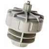 Blumat Pressure Reducer input side showing 3/4 inch hose thread connection