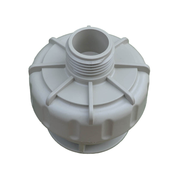 Blumat pressure reducer showing 3/4 inch FHT input and MHT output connections