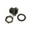 Bulkhead fitting 3/4 inch male hose x 1/2 inch FPT for reservoir supply line connection – front view