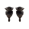 Close-up of Blumat 8mm through-hull bulkhead fitting for water supply line