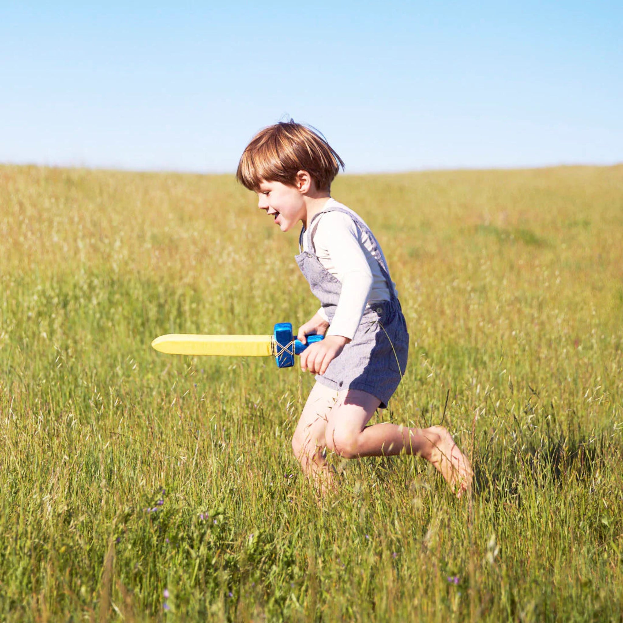 Sarah's Silks Blue Soft Sword - A Perfect Christmas Gift for Young Adventurers