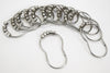 Bean Products rust-proof roller rings for shower curtain, pack of 12, made in the USA