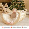 Tiny Land® Thick Padded Play Cushion – 100% Cotton, Non-Toxic Kids Playmat