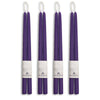 Hand-Dipped Beeswax Taper Candles - Bulk 4-Pair Bundle