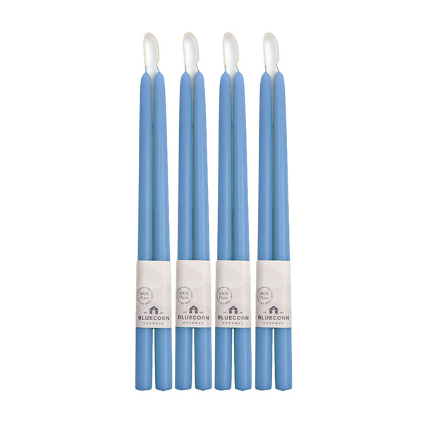 Pure Beeswax Taper Candles – Hand-Dipped Bulk 4-Pair Bundle