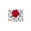 EverBow red reusable gift bow folded flat for easy storage